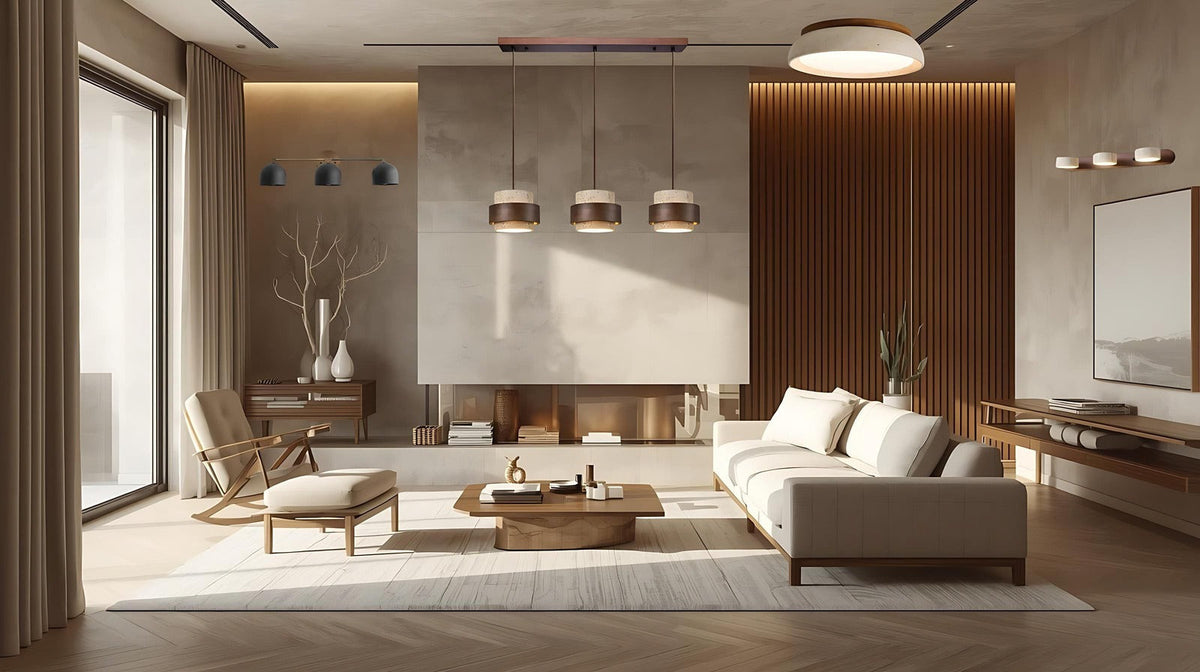 Travertine Lights Collection: The Poetry of Stone and Light