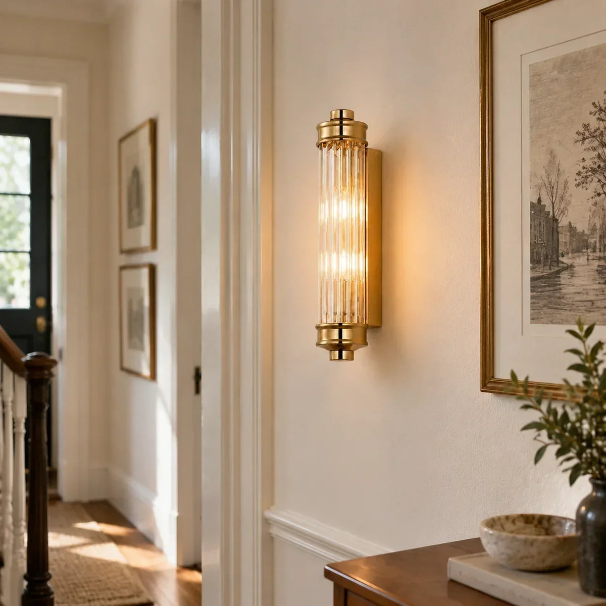How to Light a Narrow Hallway with Wall Lights Without Making It Feel Busy