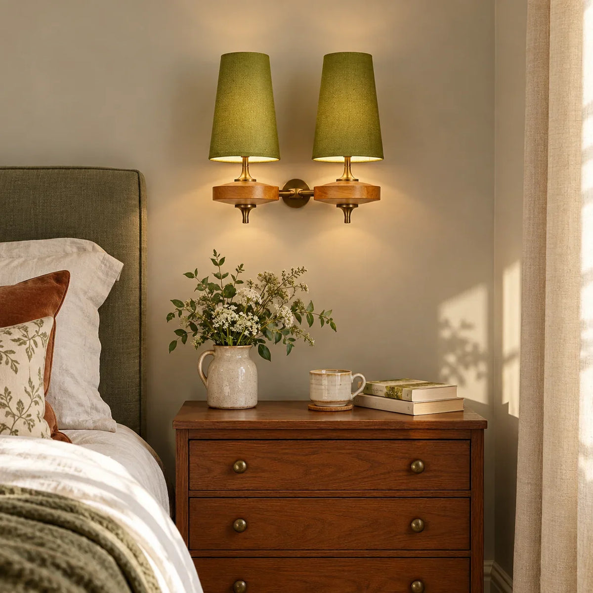 Fabric Wall Lights for Bedrooms: Choosing a Shade for Softer Evening Light