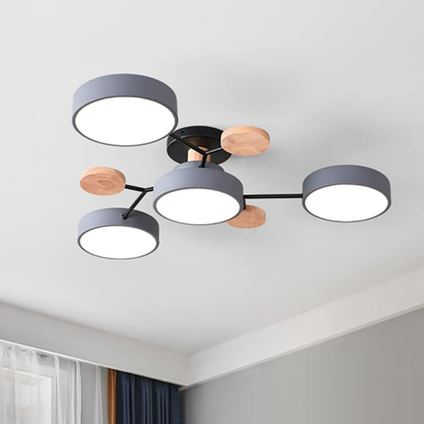 Liana Modern Macaron Branch shaped LED Ceiling Light