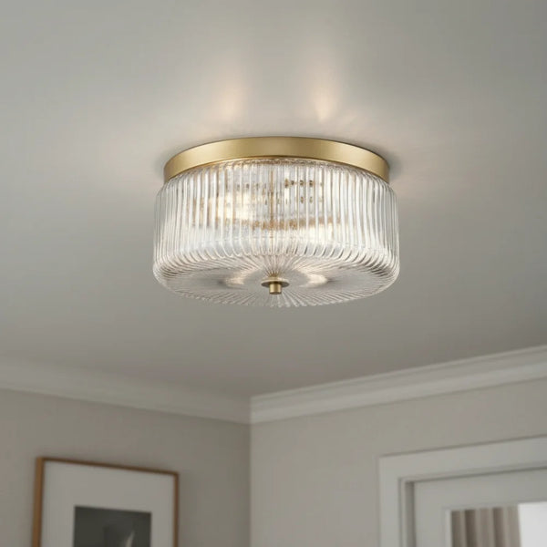 Ripple Circular Glass Ceiling Light