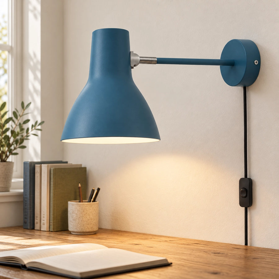 Melrose Adjustable Wall Light for Bedside Reading