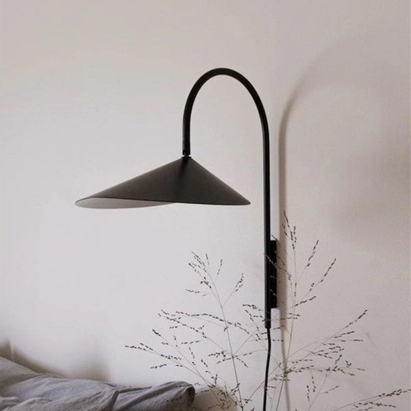 Minimalist Modern Statement Metal Wall Lamp