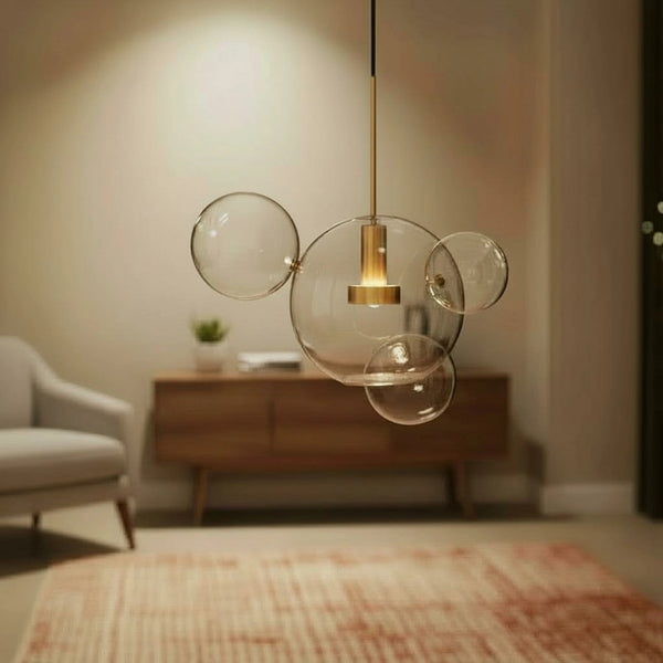 Modern Bubble Glass Pendant Light