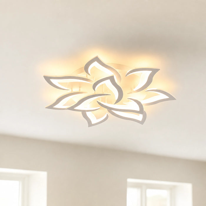 Modern Flower Acrylic Ceiling Light