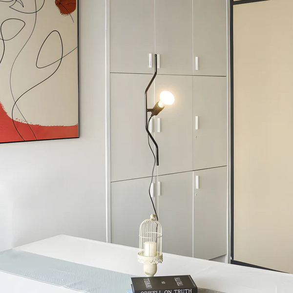 Sola Creative Metal Linear Design Ceiling Floor Lamp