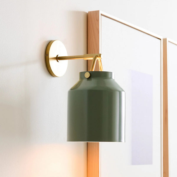 Nordic Minimalist Matte Metal Wall Sconce