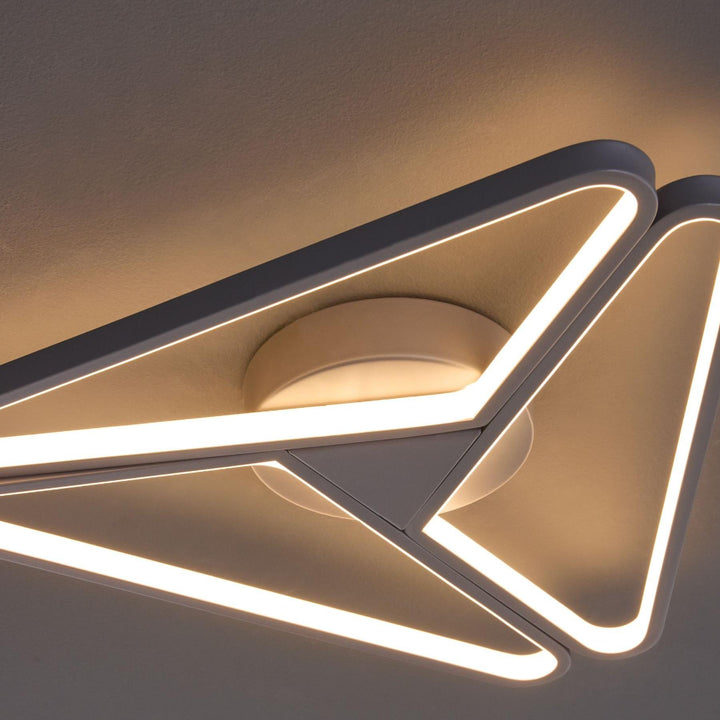 Grey Triangular Ceiling Light | Minimalist Light | ateasehomelife ...