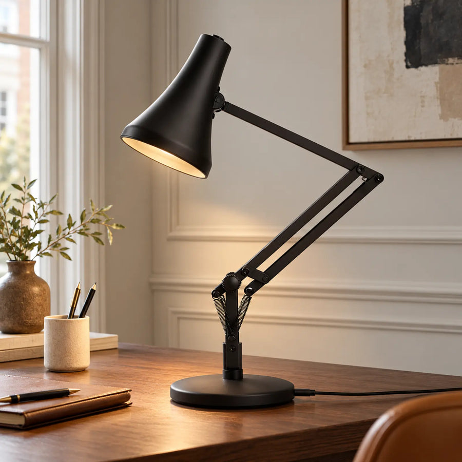 Melrose Minimalist Adjustable Arm Desk Lamp