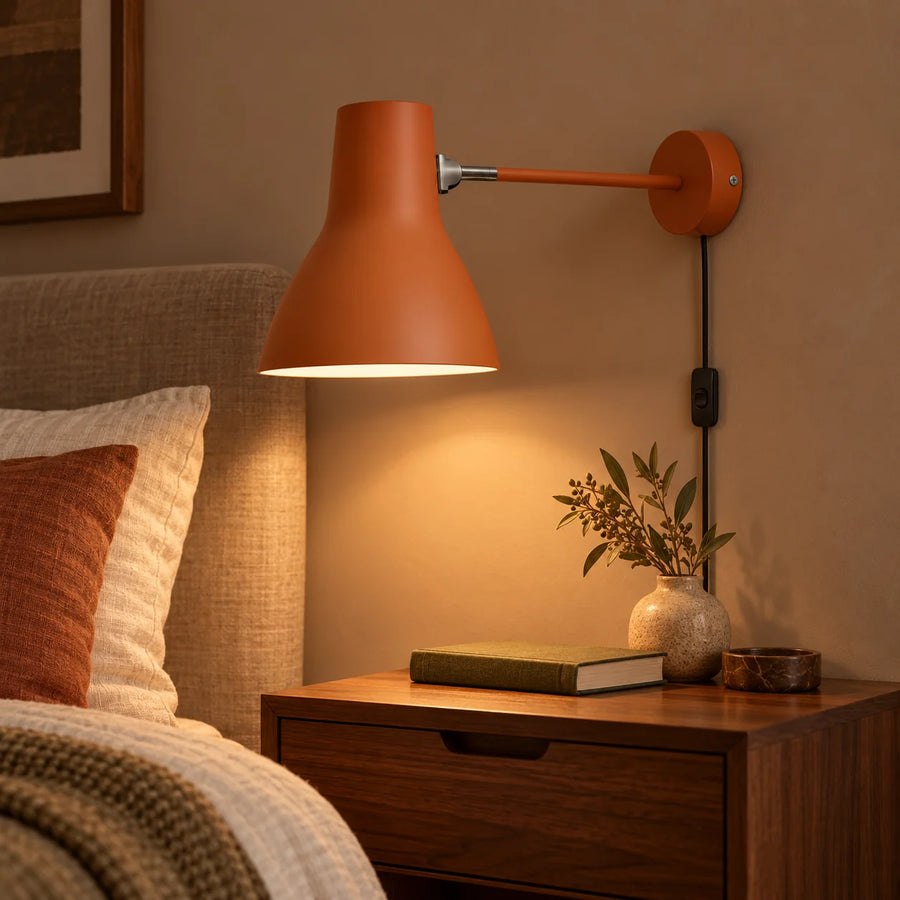 Melrose Adjustable Wall Light for Bedside Reading